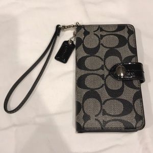 Coach Cell Phone Wallet